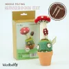 Woolbuddy Needle Felting Kit: Mushroom Monster cover image