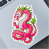 Fable and Flame Co. Sticker: Dragonfruit Dragon cover image