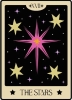 Girls Printing House Sticker: Tarot Card — The Stars cover image